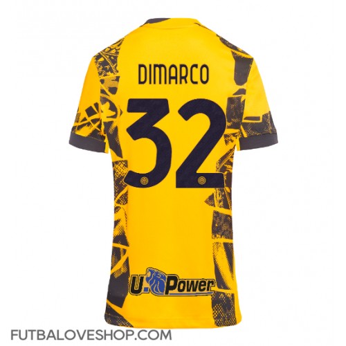 Dres Inter Milan Federico Dimarco #32 Tretina pre Ženy 2024-25 Krátky Rukáv